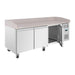 Polar U-Series Bakery Counter Fridge with Granite Top 634Ltr Polar