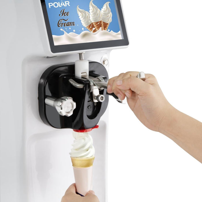 Polar U-Series Compact Soft Serve Ice Cream Machine 6Ltr Polar