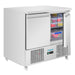 Polar U-Series Ventilated 2 Door Counter Fridge Polar