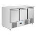 Polar U-Series Ventilated 3 Door Counter Fridge Polar