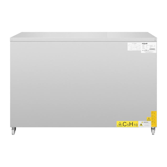 Polar U-Series Ventilated 3 Door Counter Fridge Polar