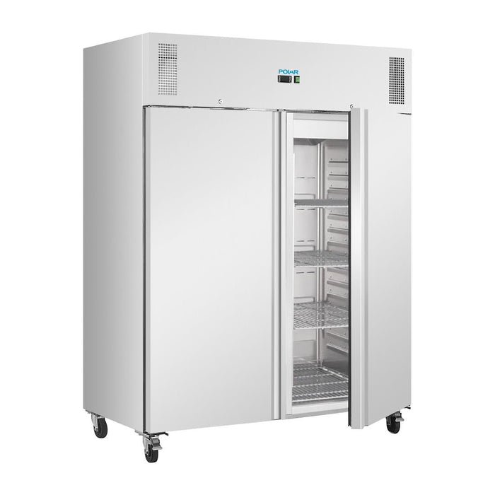 Polar U-Series Upright Double Door Fridge OR Freezer 1300Ltr Polar