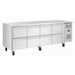 300W. Net capacity: 211Ltr. 8 drawers