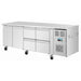 Polar U-Series Counter Fridge 4 Drawers & 2 Door Polar