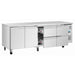 Polar U-Series Counter Fridge 4 Drawers & 2 Door Polar