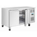 Polar U-Series Double Door Slimline Counter Fridge Polar