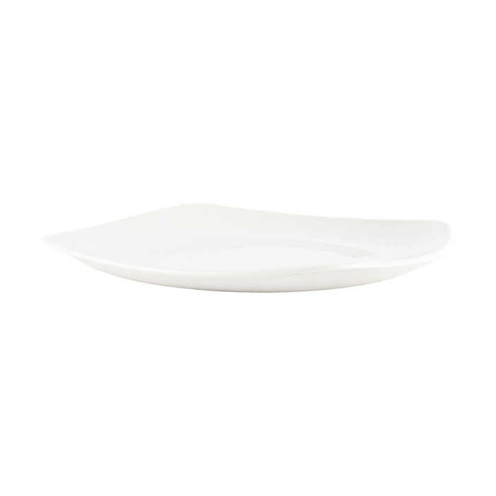 Churchill Plain Whiteware X Squared Plates 293mm (12 Pack) Churchill