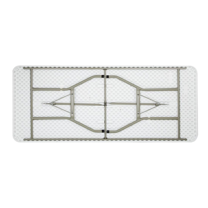 Bolero Rectangular Folding Table 6ft White Bolero