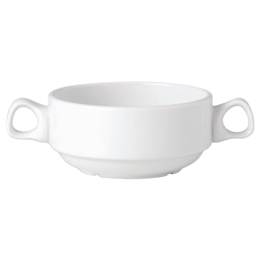 285ml. With Handles. White. Pack quantity: 36.