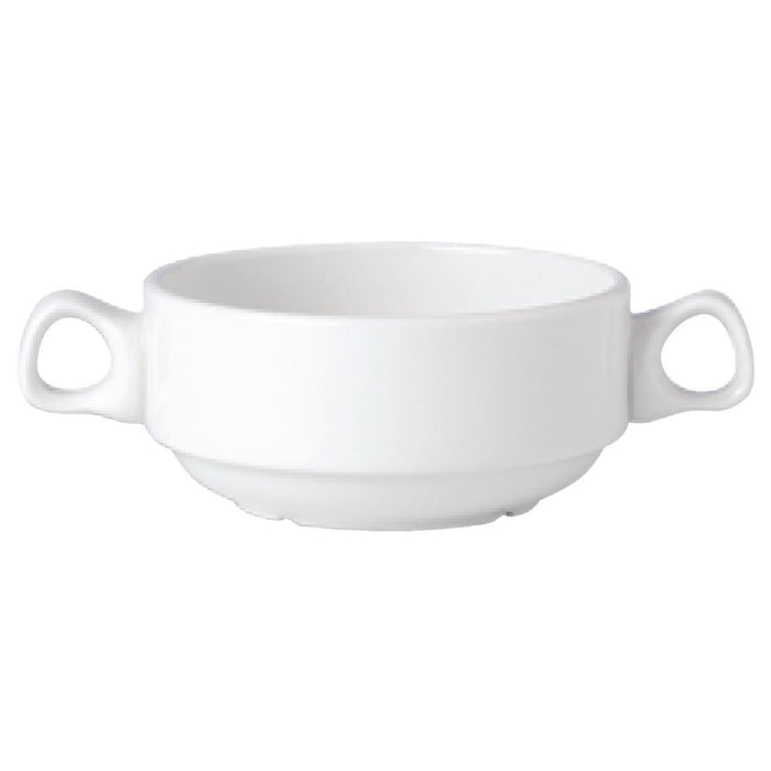 285ml. With Handles. White. Pack quantity: 36.