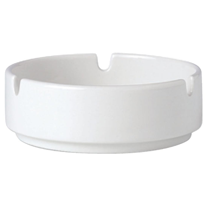102.5mm (4"). 3 Notches. Colour: White