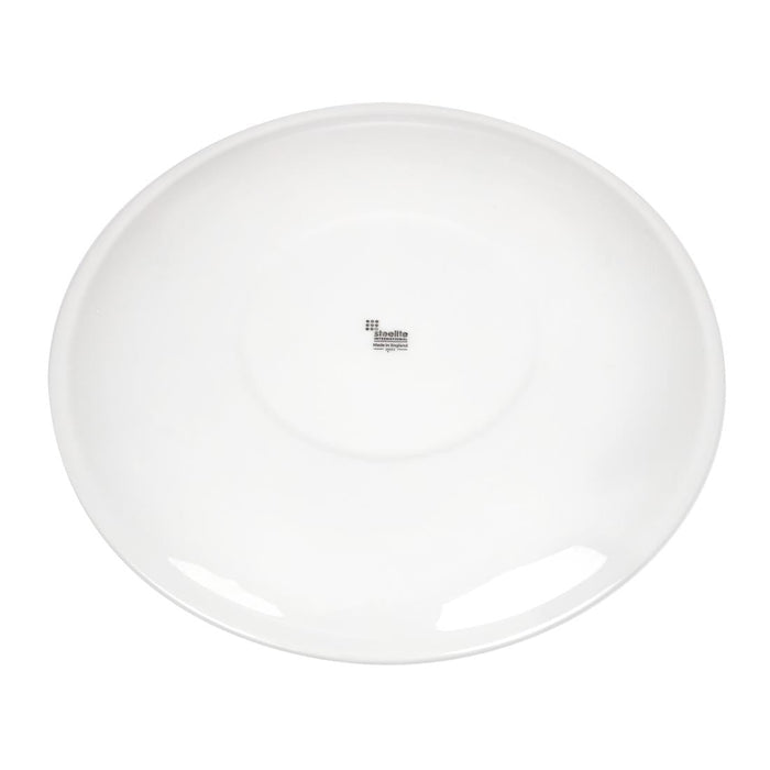 Steelite Simplicity White Pizza Plates 315mm (6 Pack) Steelite