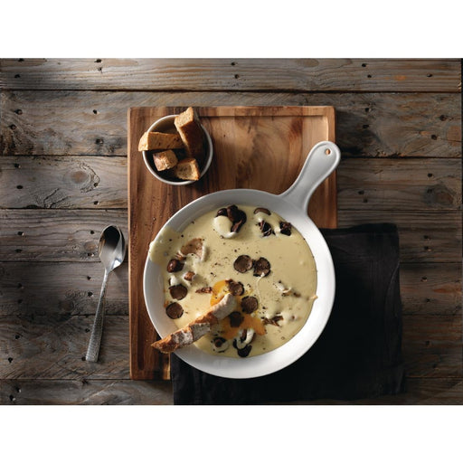 Steelite Simplicity Cookware White Presentation Pans 255mm (6 Pack) Steelite