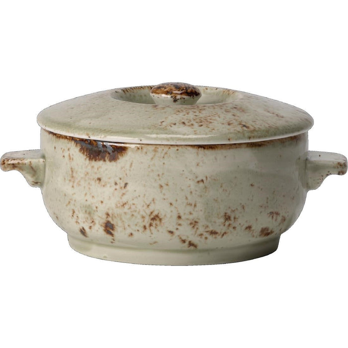 Steelite Craft Green Casserole Lids (6 Pack) Steelite