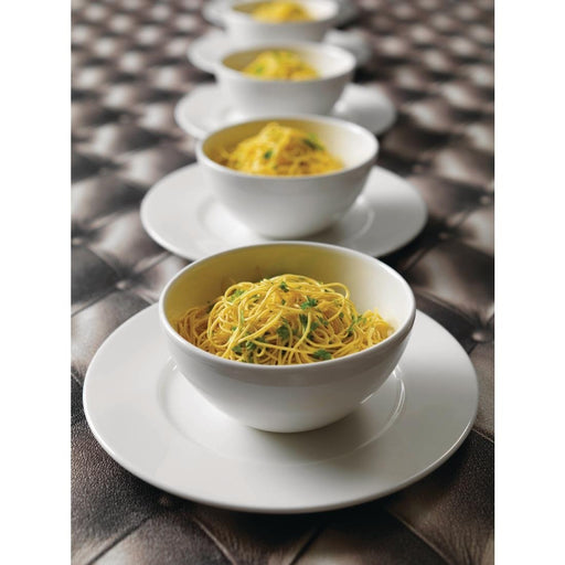 Steelite Monaco White Bowls 130mm (12 Pack) Steelite