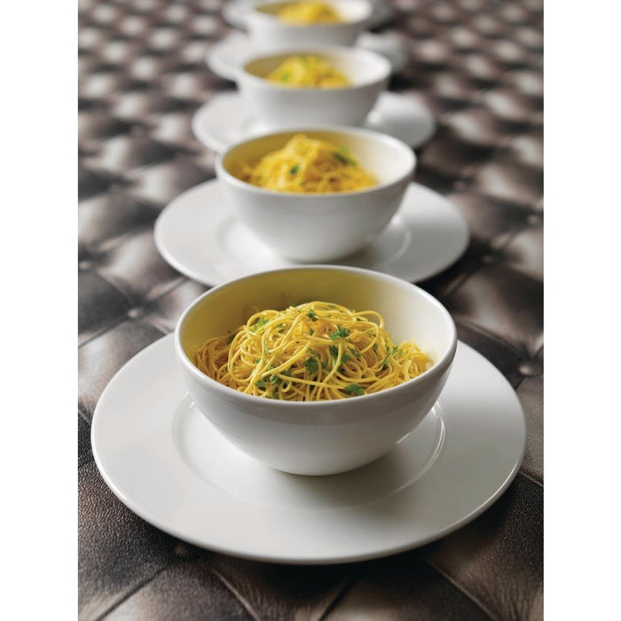Steelite Monaco White Bowls 130mm (12 Pack) Steelite