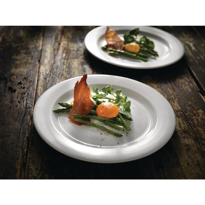 Steelite Monaco White Vogue Plates 255mm (24 Pack) Steelite