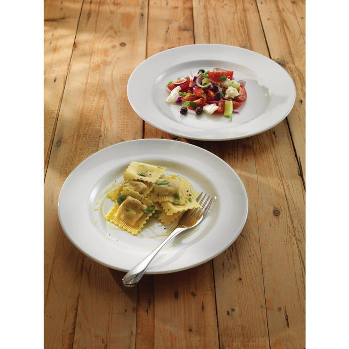 Steelite Simplicity White Harmony Plates 252mm (24 Pack) Steelite
