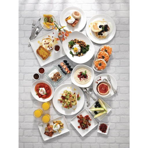 Steelite Taste Square One Plates 270mm (6 Pack) Steelite
