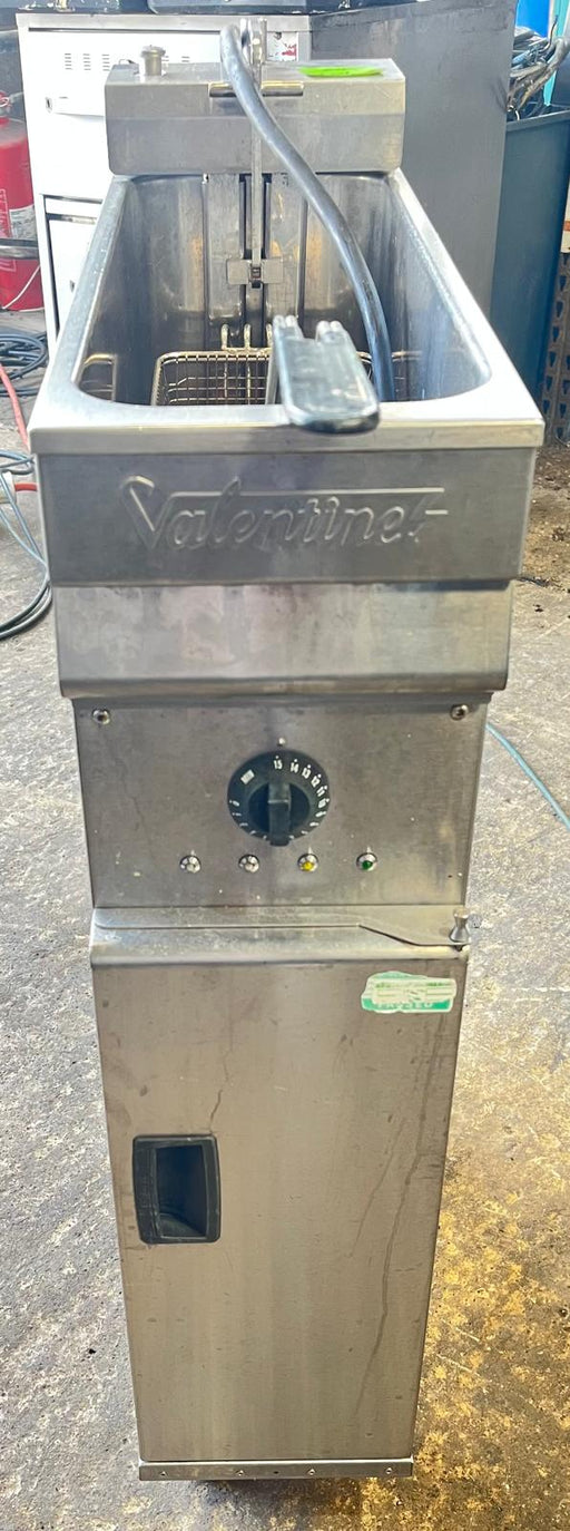 Valentine Single Tank Single Basket Electric Fryer 3 Phase-Refurbished Canmac Refurbished