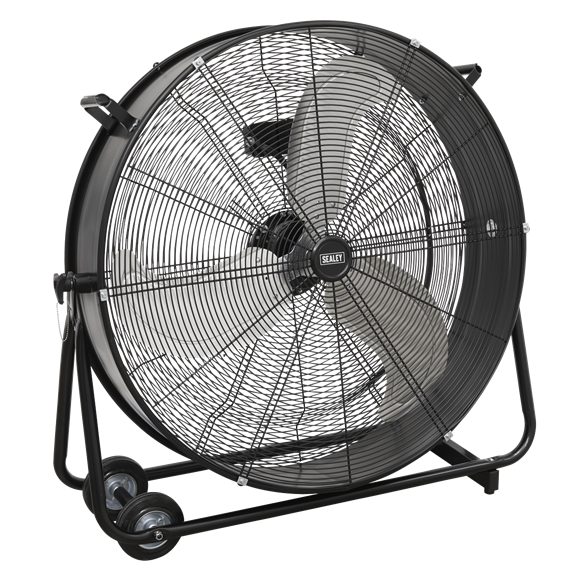 Commercial Sealey HVD30 Industrial High Velocity Drum Fan 30" 230V Canmac