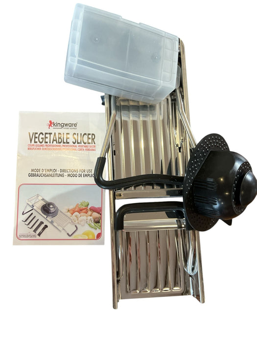 Vegetable Slicer Chopper Salad Fruit Mandolin Slicer Food Dicer Cutter Peeler Canmac