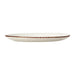 Steelite Brown Dapple Oval Coupe Plates 280mm (12 Pack) Steelite
