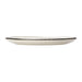 Steelite Charcoal Dapple Oval Coupe Plates 280mm (12 Pack) Steelite