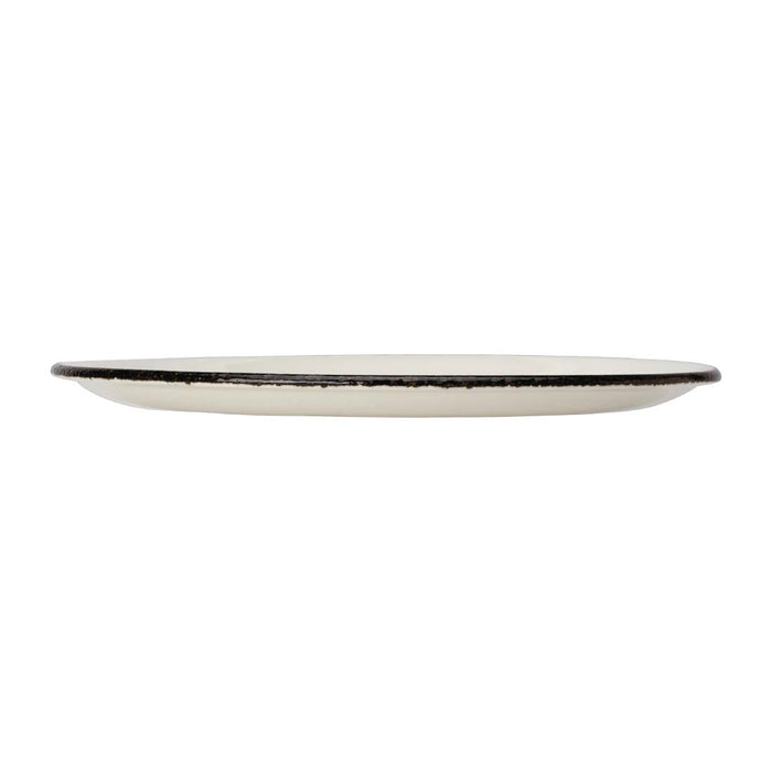 Steelite Charcoal Dapple Coupe Plates 280mm (12 Pack) Steelite