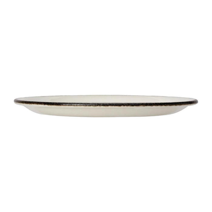 Steelite Charcoal Dapple Coupe Plates 202mm (24 Pack) Steelite
