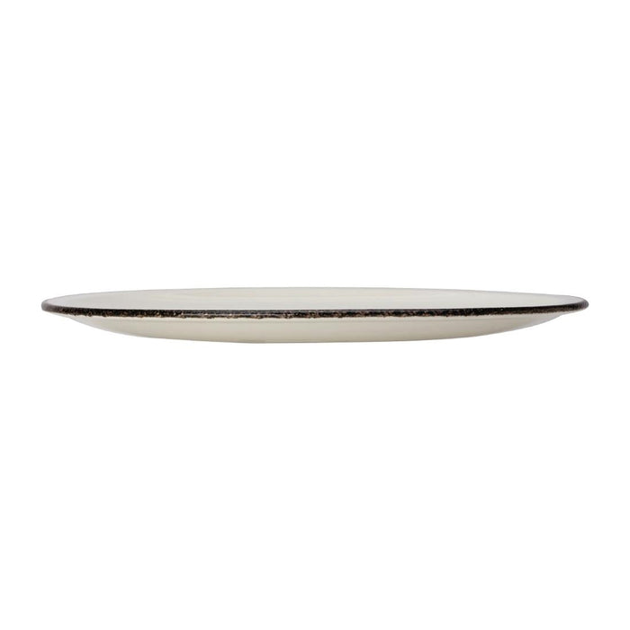 Steelite Charcoal Dapple Pizza Plates 315mm (6 Pack) Steelite