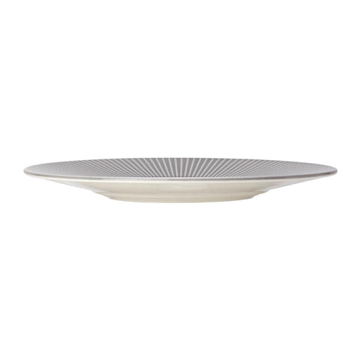 Steelite Willow Mist Gourmet Plates Medium Well Grey 285mm (6 Pack) Steelite