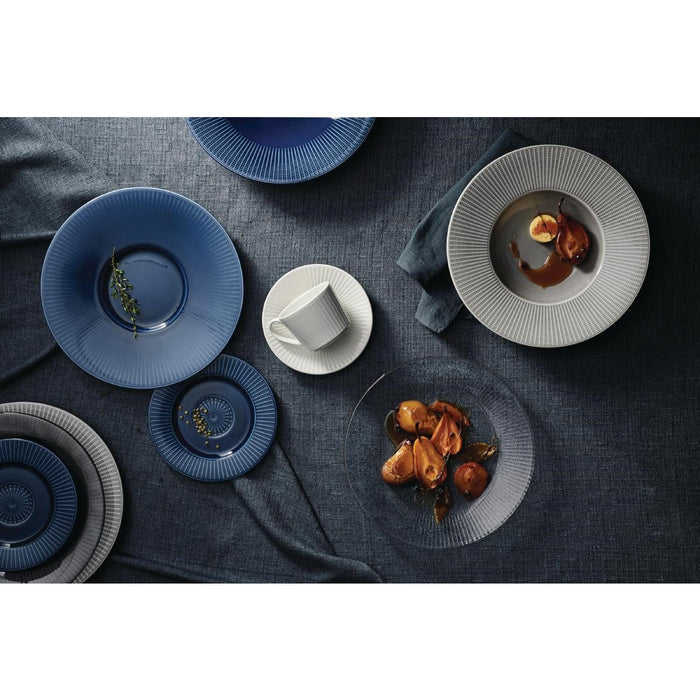 Steelite Willow Mist Gourmet Deep Rimmed Bowls Grey 285mm (6 Pack) Steelite