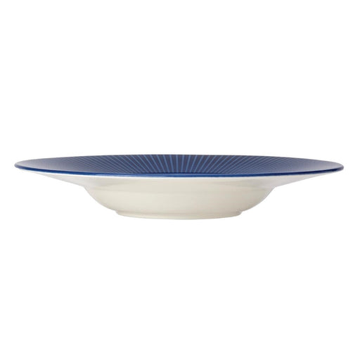 Steelite Willow Azure Gourmet Deep Rimmed Bowls Blue 285mm (6 Pack) Steelite