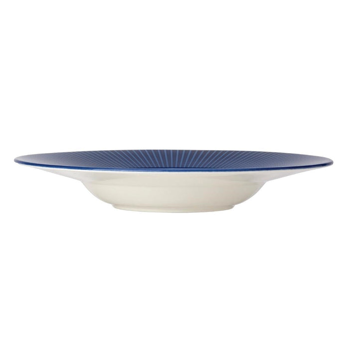 Steelite Willow Azure Gourmet Deep Rimmed Bowls Blue 285mm (6 Pack) Steelite