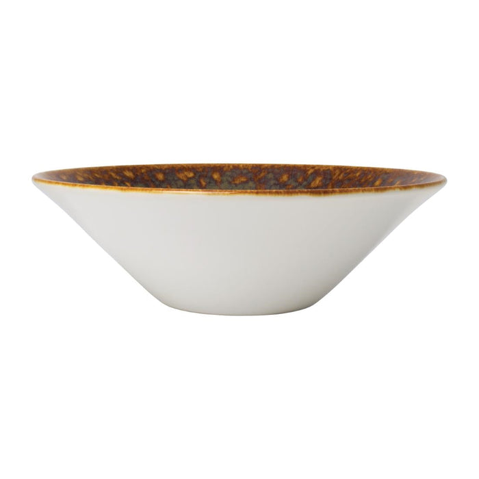 Steelite Vesuvius Essence Bowls Amber 203mm (12 Pack) Steelite