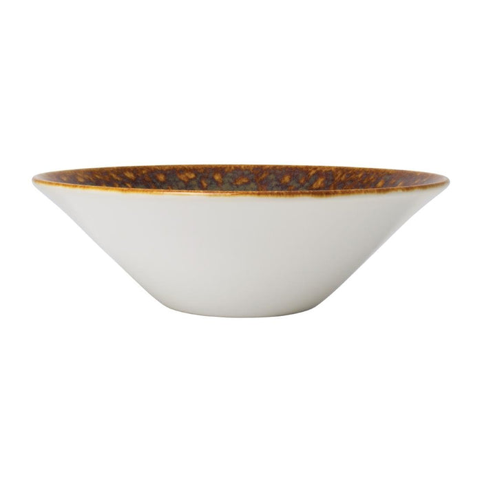 Steelite Vesuvius Essence Bowls Amber 165mm (12 Pack) Steelite