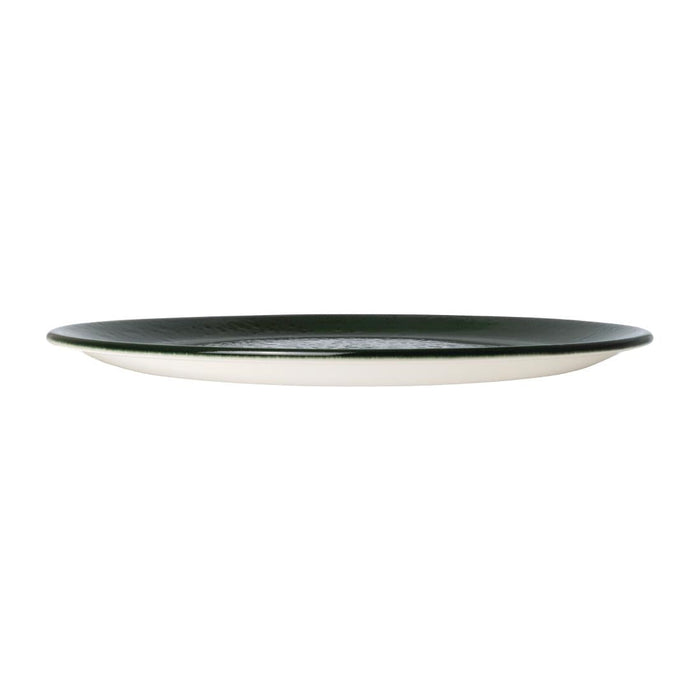 Steelite Vesuvius Coupe Plates Burnt Emerald 300mm (12 Pack) Steelite