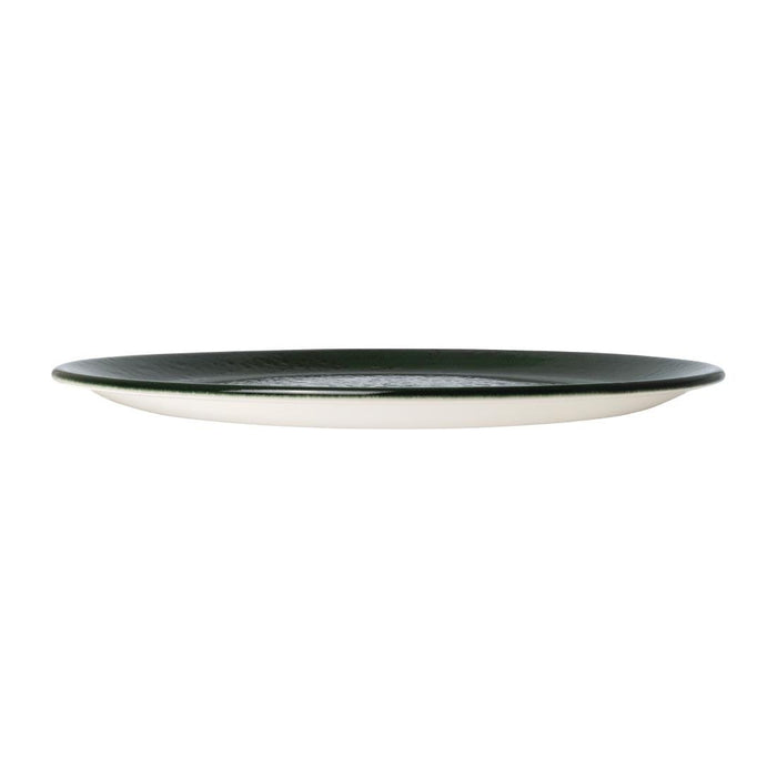 Steelite Vesuvius Coupe Plates Burnt Emerald 203mm (12 Pack) Steelite