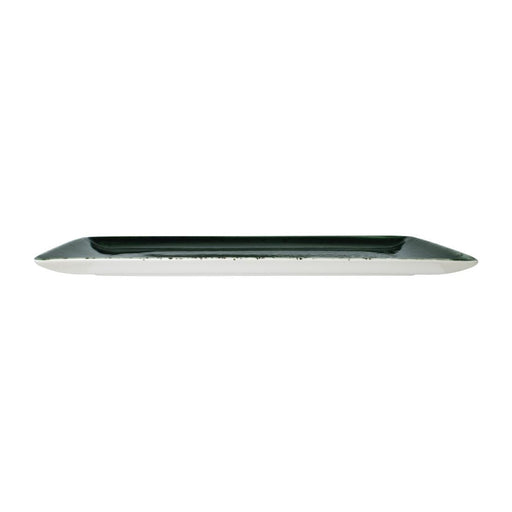 Steelite Vesuvius Rectangle Three Burnt Emerald 330x 190mm (12 Pack) Steelite