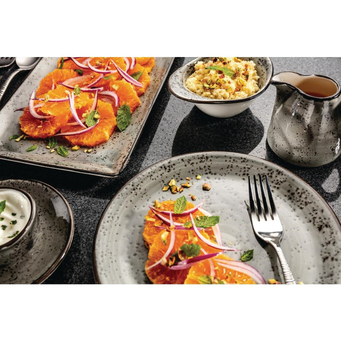 Steelite Smoke Coupe Plates 255mm (12 Pack) Steelite