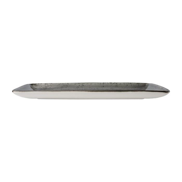 Steelite Smoke Rectangle One Tray 270 x 168mm (6 Pack) Steelite