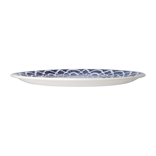 Steelite Ink Coupe Plates Nomad Blue 300mm (12 Pack) Steelite