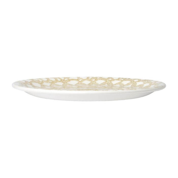 Steelite Ink Coupe Plates Nomad Sand 203mm (12 Pack) Steelite