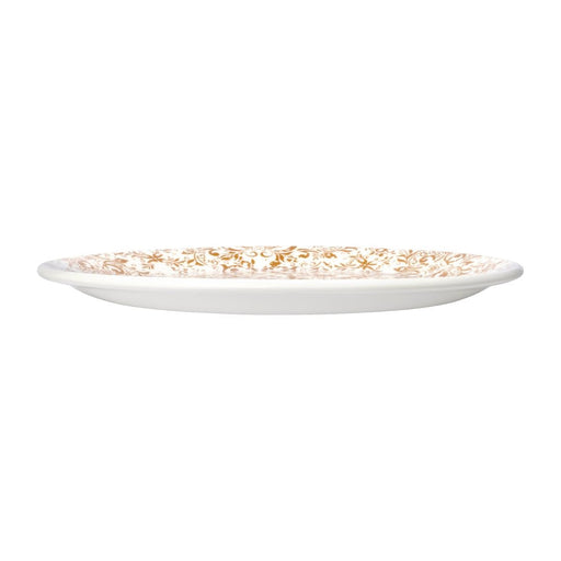 Steelite Ink Coupe Plates Legacy Ginger 255mm (12 Pack) Steelite