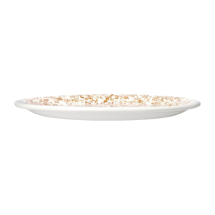 Steelite Ink Coupe Plates Legacy Ginger 255mm (12 Pack) Steelite