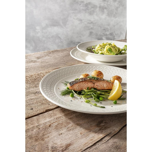 Steelite Bead Accent Rimmed Bowls 285mm (6 Pack) Steelite