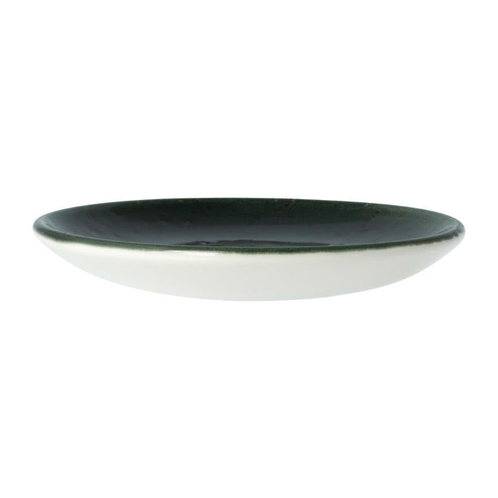 Steelite Vesuvius Burnt Emerald Saucers 125mm (12 Pack) Steelite