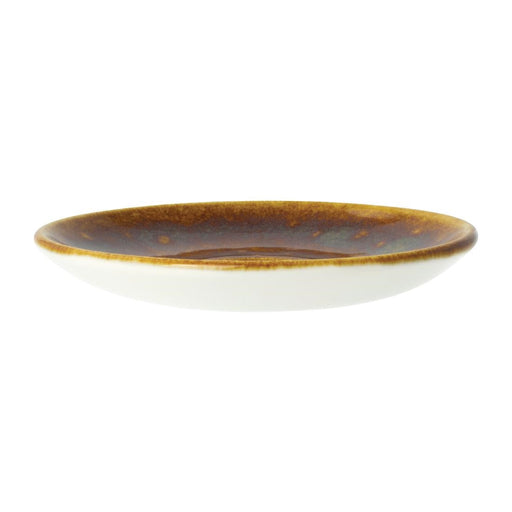 Steelite Vesuvius Amber Saucers 125mm (12 Pack) Steelite