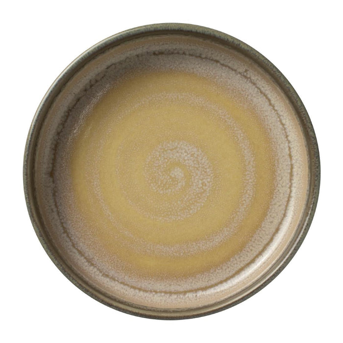Steelite Aurora Revolution Granite Round Stacking Trays 165mm (12 Pack) Steelite
